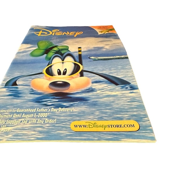 Vtg Disney 1999 Fathers Day Special Store Paperback Catalog First 100 Years VGC - Picture 3 of 7